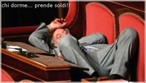 La dormita della politica italiana