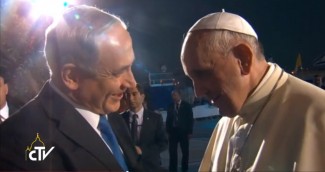 Netanyahu saluta Papa Francesco
