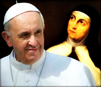Messaggio del Papa a 500 anni dalla nascita di S. Teresa d’Avila