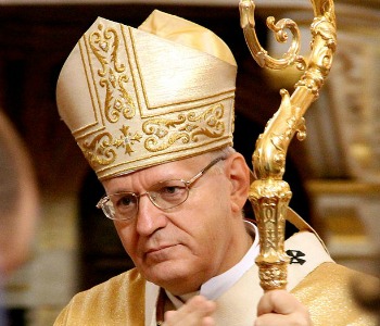 Il cardinale Péter Erdő, presidente del Ccee