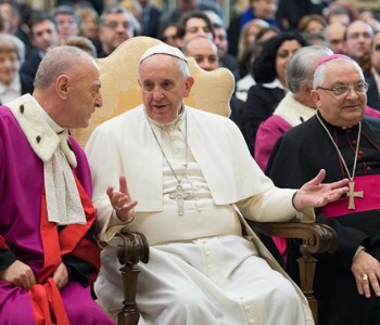 Papa Francesco alla Rota Romana: esaminare la volontà matrimoniale