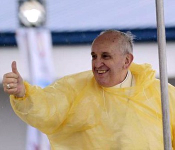 Dove è passato il tifone Hayan le orme del Papa