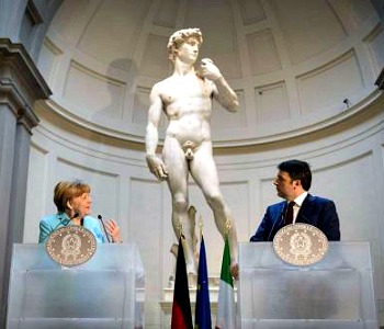Renzi-Merkel: «Insieme per cambiare l'Europa»
