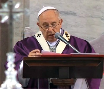 Papa Francesco: Il Signore non si stanca mai di avere misericordia di noi