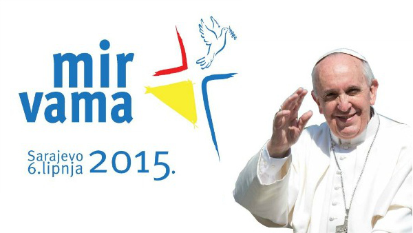 Presentato il logo della visita del Papa a Sarajevo