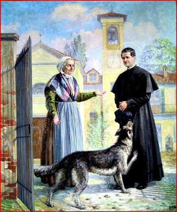 La storia di Grigio, l'Angelo che sotto forma di cane salvò la vita a Don Bosco... 