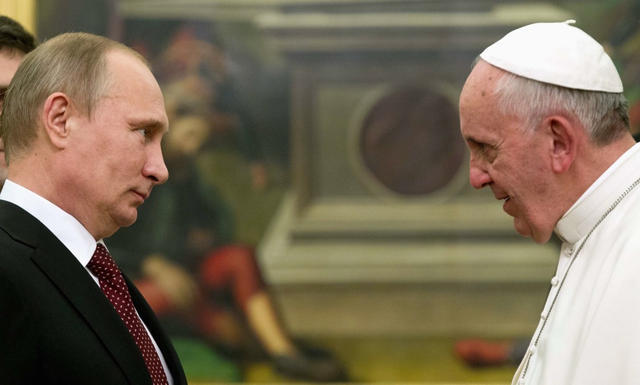 Il 10 giugno Papa Francesco riceverà Putin in Vaticano