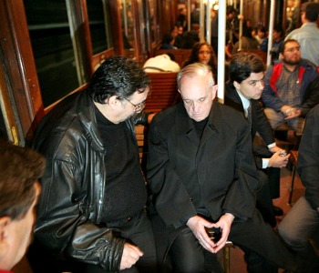 Papa Francesco in metropolitana