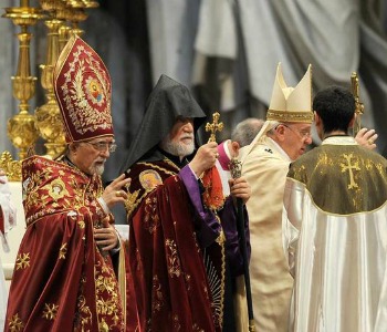 Funerali del patriarca Bédros. Papa Francesco: era profondamente radicato sulla Roccia che è Cristo