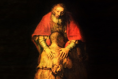 Il ritorno del figliol prodigo, Rembrandt. Museo dell'Ermitage, San Pietroburgo.