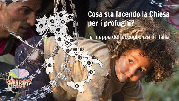 Cosa sta facendo la Chiesa per i profughi? La mappa dell'accoglienza in Italia