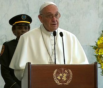 Il saluto di Papa Francesco allo staff e al personale dell'Onu