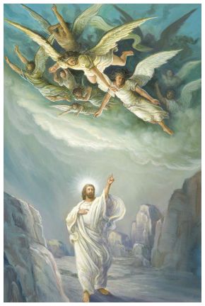 #Vangelo (29 settembre): Vedrete il cielo aperto e gli angeli di Dio salire e scendere sopra il Figlio dell’uomo.