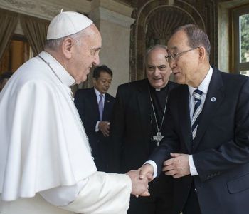 Ban Ki-moon alla Radio Vaticana: all'Onu aspettiamo le parole del Papa