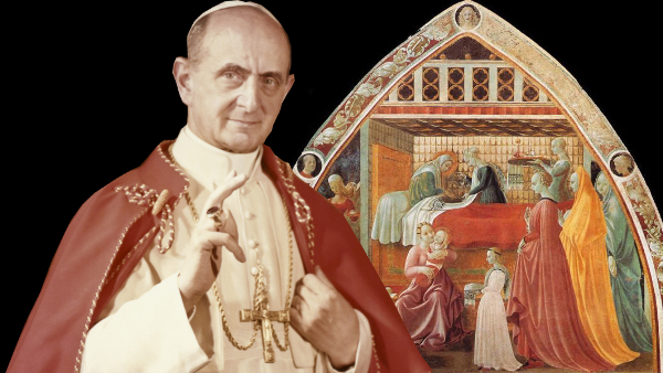 La Natività di Maria Santissima, con le parole di Paolo VI