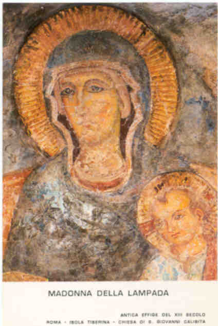 Madonna della Lampada Isola Tiberina