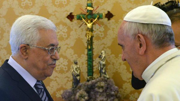 Palestina-Santa Sede: telefonata ieri sera tra il presidente palestinese Abu Mazen e Papa Francesco