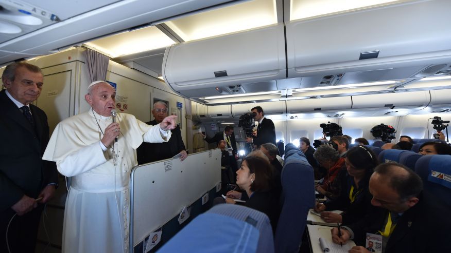 Papa Francesco: Mi chiedono se sono cattolico? Se serve posso recitare il Credo