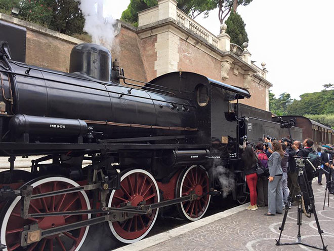 Treno Castel Gandolfo Vaticano - Serena Sartini