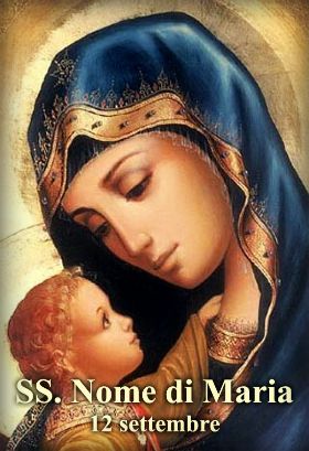 I santi di oggi – 12 settembre – Santissimo Nome di Maria