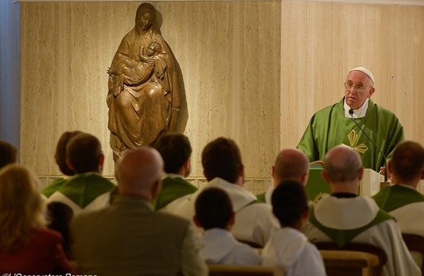 papa santa marta 18 giugno 2015