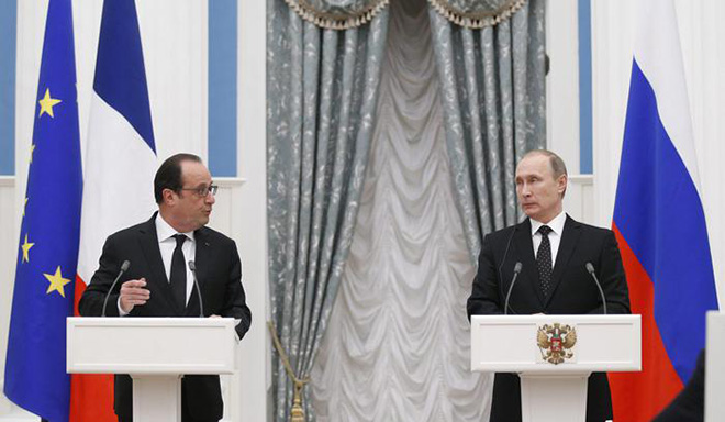 Putin - Hollande