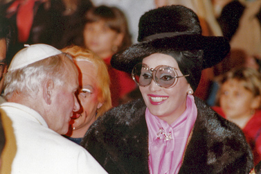 L'incontro con giovanni Paolo II