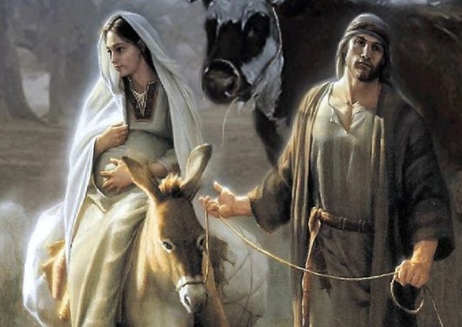 Risultati immagini per Giuseppe e Maria rifiutati a Betlemme