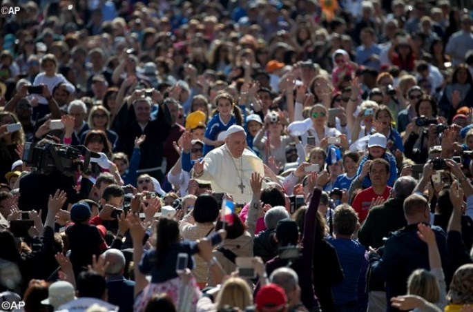 Papa Francesco Udienza 4 Maggio 2016