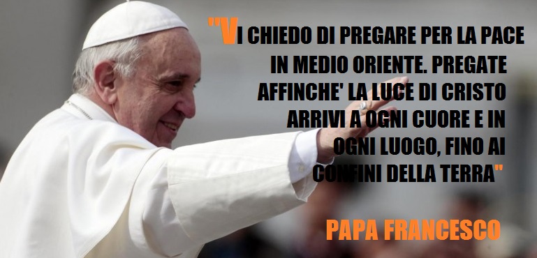 Nuova Richiesta Di Papa Francesco Per La Pace In Medio Oriente Continui La Preghiera Papaboys 3 0