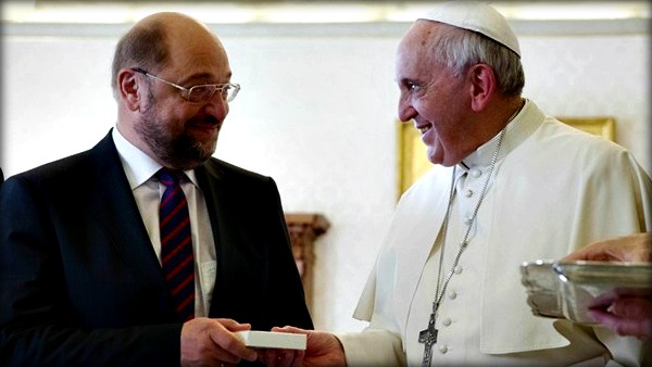 Martin Schulz dal Papa: Francesco, punto di riferimento anche per i non cattolici