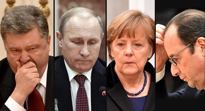Ucraina: Putin, nervoso, spezza la matita. Ma c'è accordo sul cessate il fuoco.