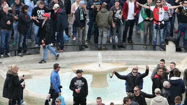 Roma – Feyenoord: non è stato l’Heysel ma se a Piazza di Spagna arriva l’Isis?
