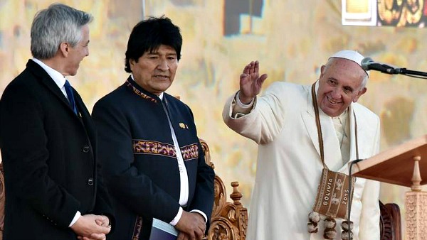 Papa Francesco in Bolivia: Come ospite e pellegrino vengo per confermare la fede dei credenti