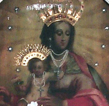 La Madonna dell'apparizione a Pelestrina