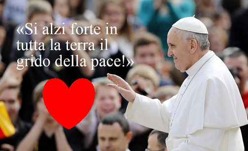 La Preghiera Perche Ci Sia Pace Nel Mondo Scritta Da Papa Francesco