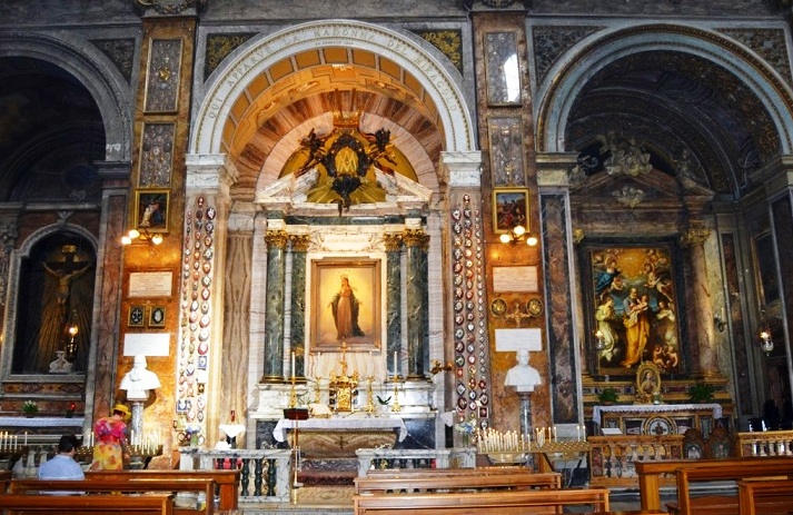 L'apparizione della Madonna nella Chiesa di Sant'Andrea delle Fratte (Roma, 20 gennaio 1842)