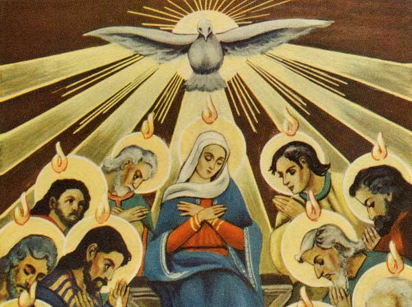 Ogni Giorno Una Lode a Maria, 2 Maggio 2022. Regina del Cenacolo, sposa dello Spirito Santo, prega per noi