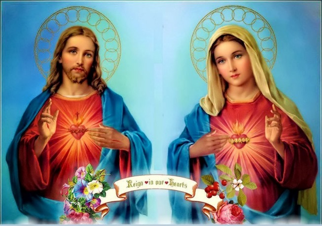I Sacri Cuori Di Gesu E Maria Battono Anche Questa Notte Per La Tua Guarigione E Liberazione