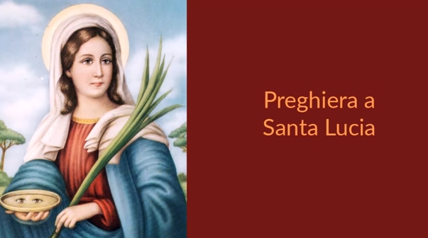 Preghiera A Santa Lucia Protettrice Degli Occhi E Della Vista Da Recitare In Questo Mercoledi Papaboys 3 0