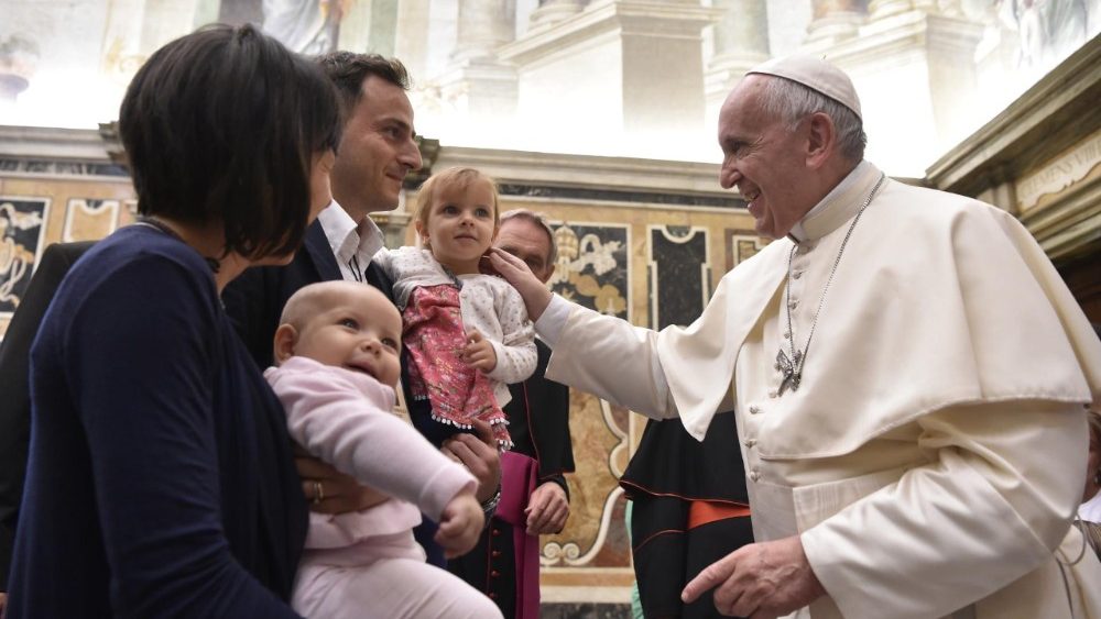 Papa Francesco bambini 13 settembre 2018