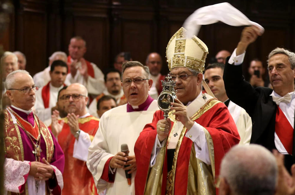 Cardinale Sepe San Gennaro