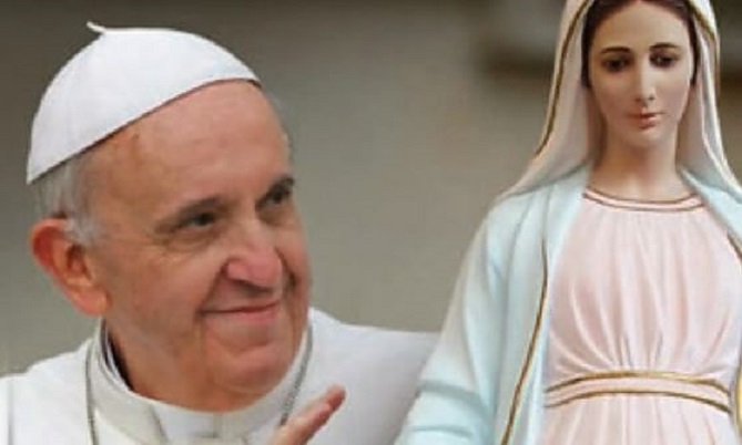 Papa Francesco medjugorje