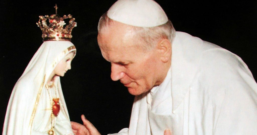 San Giovanni Paolo II: Maria é la Madre