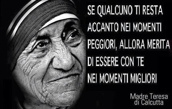 Il consiglio di Madre Teresa