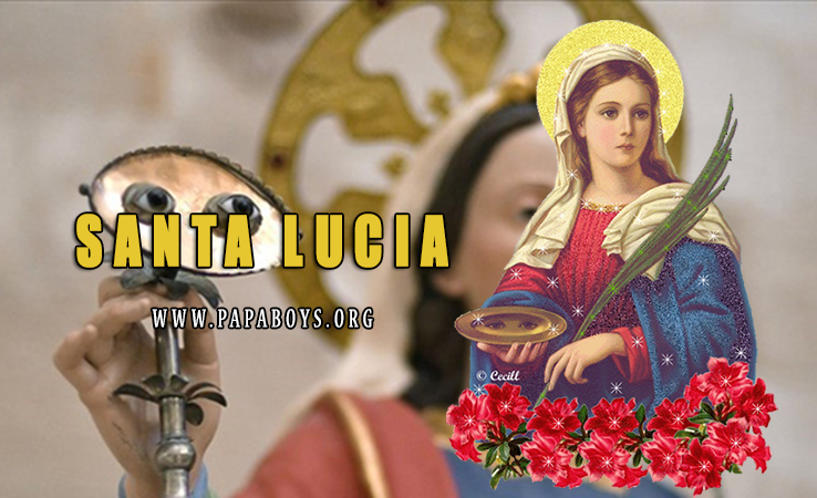 Preghiera A Santa Lucia Protettrice Degli Occhi E Della Vista Da Recitare Giovedi 13 Dicembre Papaboys 3 0