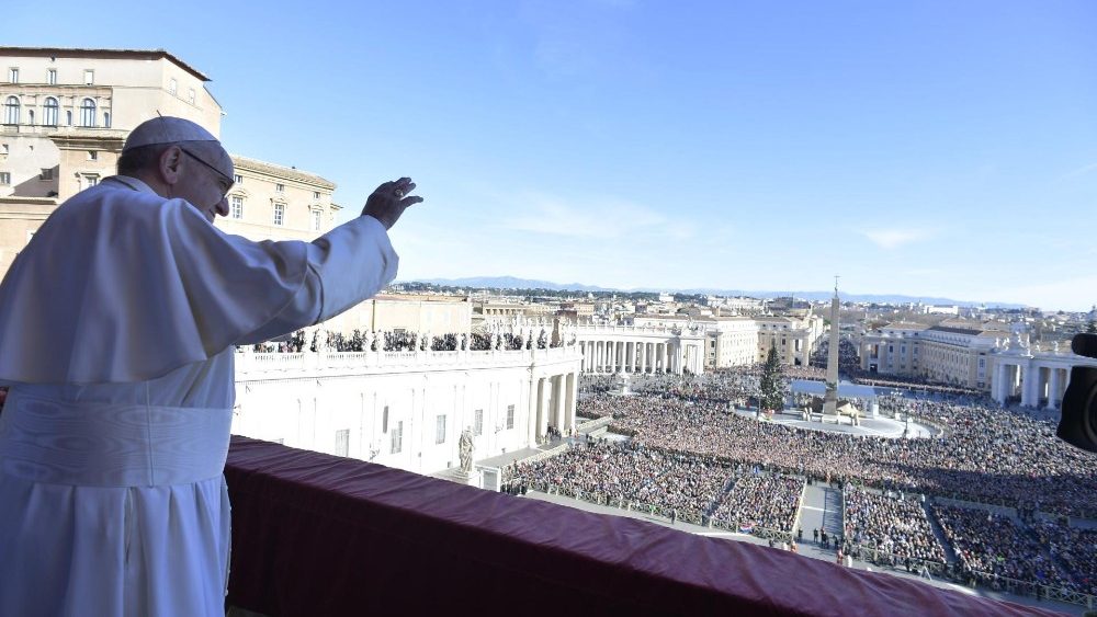 papa francesco 25 dicembre 2018