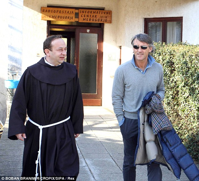 Roberto Mancini e la religione: "A Medjugorje ho riscoperto la fede"