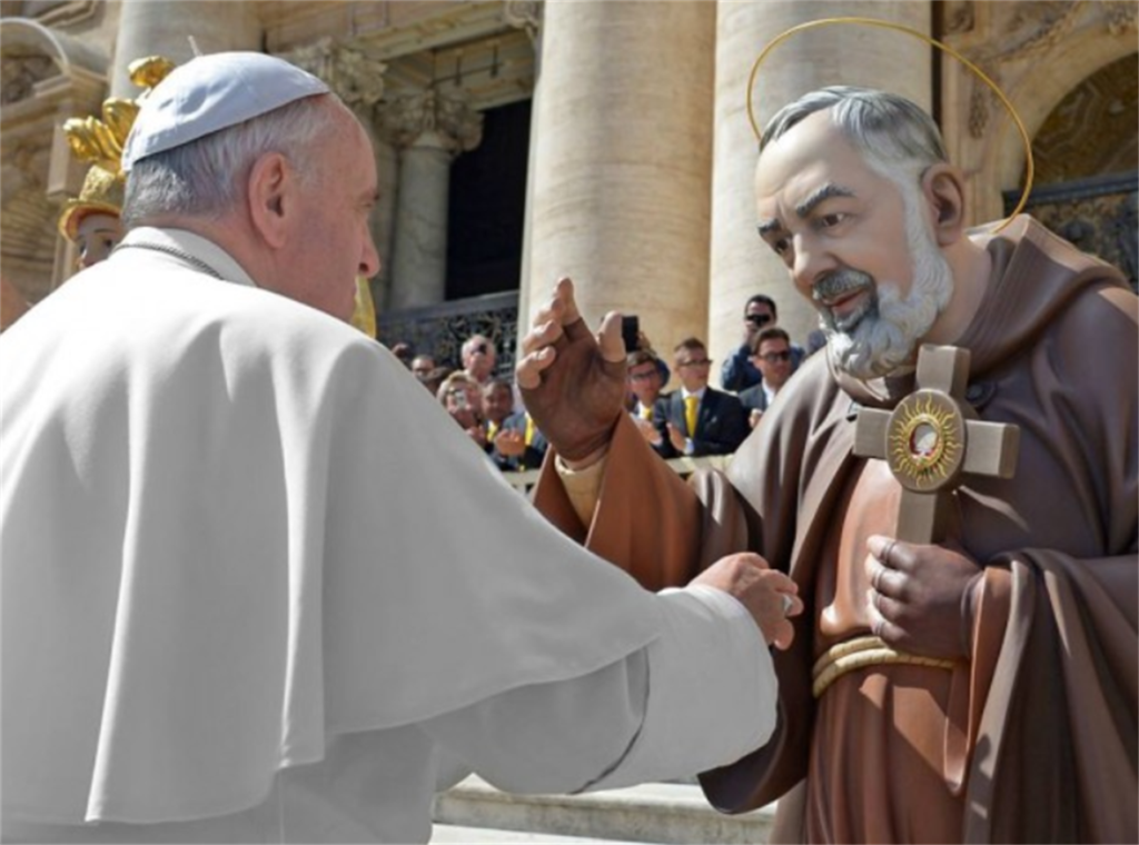 Padre Pio e Papa Francesco