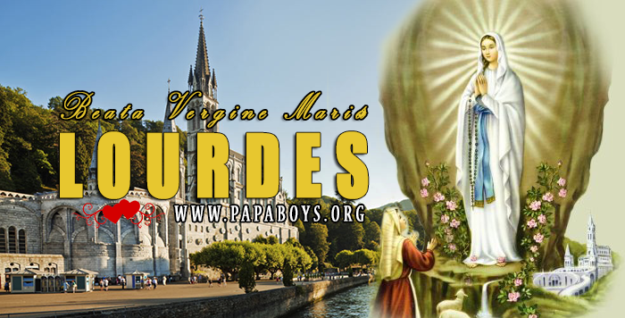 Nostra Signora di Lourdes, prega per noi! 